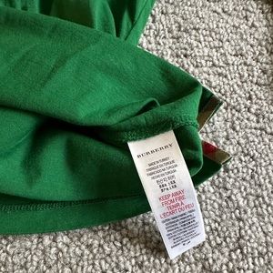 Burberry long sleeves shirt for boys.